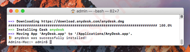 for mac instal AnyDesk 7.1.13