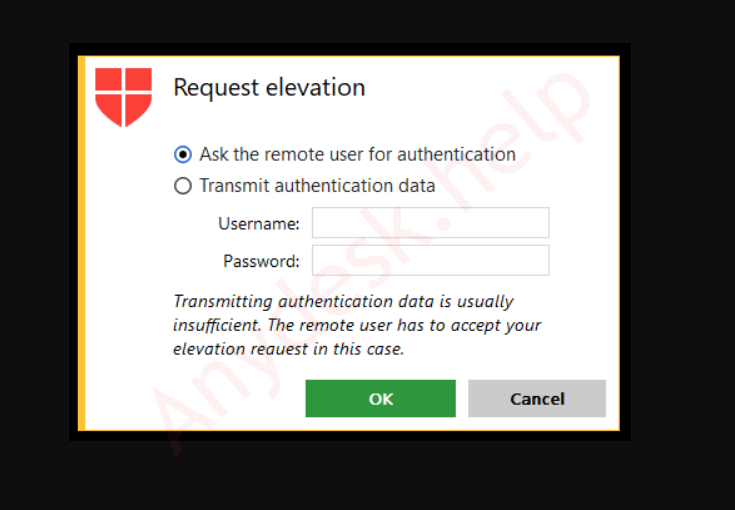 Why is my request elevation button grayed out anydesk review paragon software free